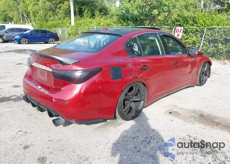 2015 Infiniti Q50 Premium/Sport from USA, damaged, VIN JN1BV7AP5FM339324